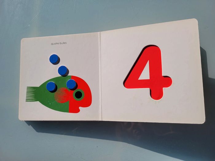 Jolk livre en relief 🐌 Les Chiffres 🔢 Milan (59) - photo numéro 6