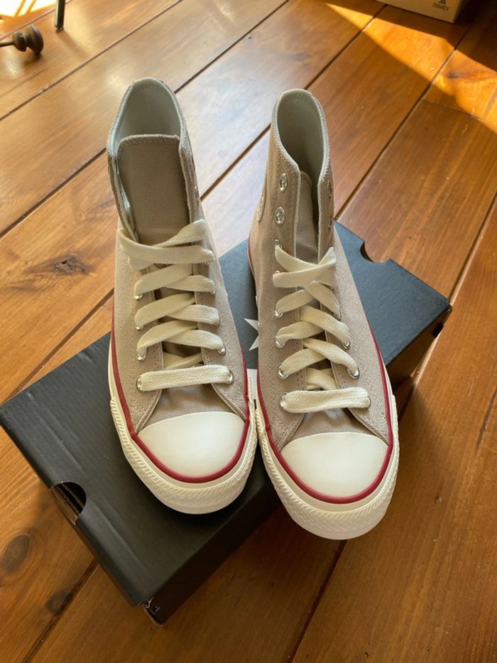 Converse Chuck Taylor 41 beige - photo numéro 4