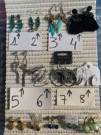 Boucles d’oreilles neuve