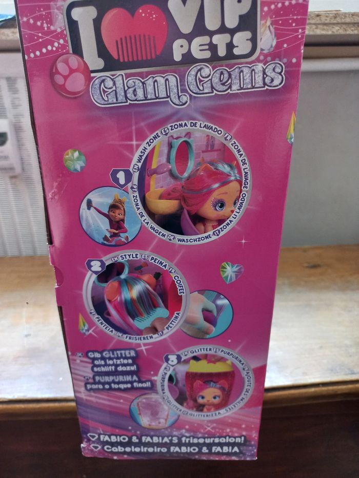 Coffret VIP Pets Glam Gems - Salon de Coiffure Fabio & Fabia - NEUF - photo numéro 6