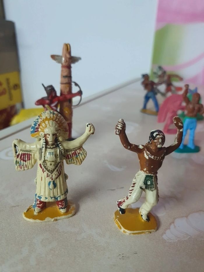 Lot de soldats indien vintage - photo numéro 2