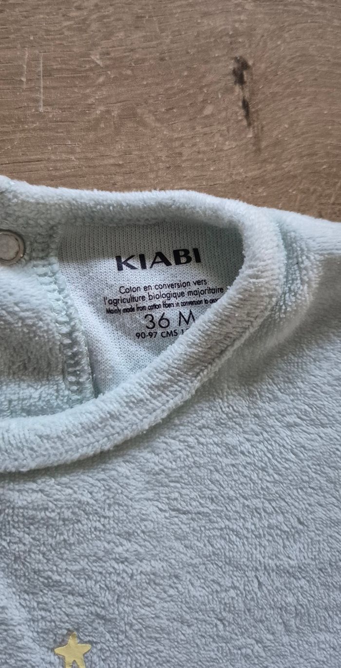 Pyjama velours 36 mois 🐼 - photo numéro 4