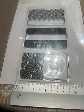 Lot de 3 tampons clears