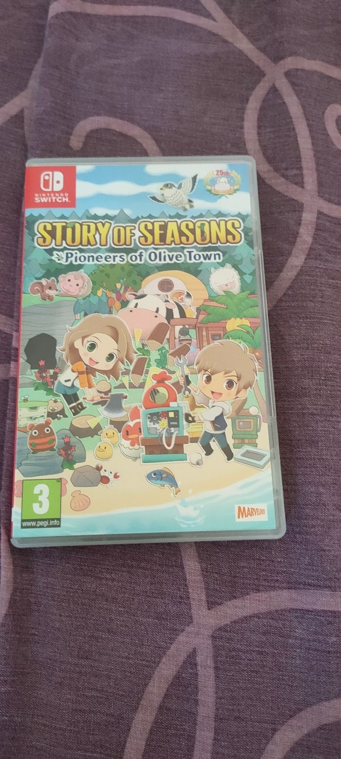 Story of seasons jeux de Switch