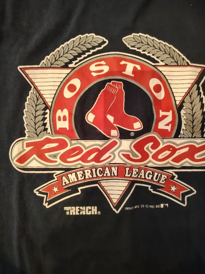 Tee shirt boston red sox vintage - photo numéro 2