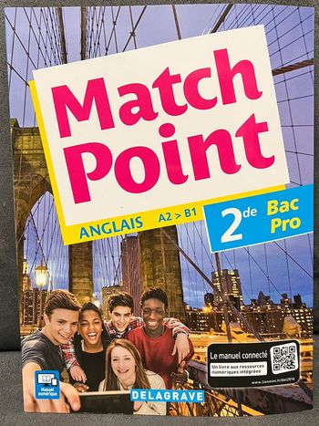 Livre anglais 2nd pro anglais Match Point