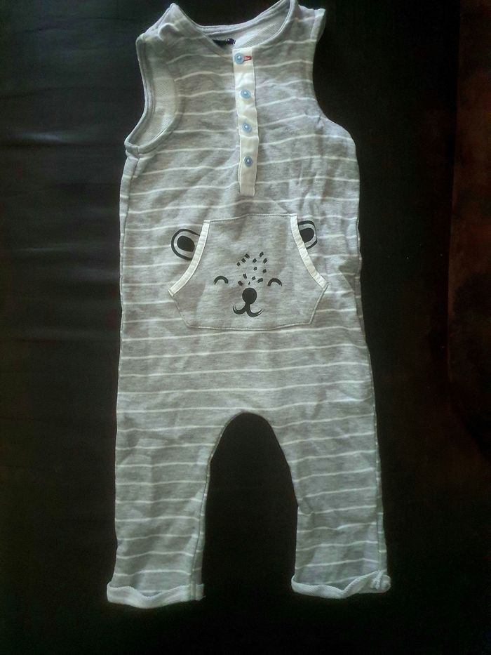 Lot 2 salopette Garçon 18 mois