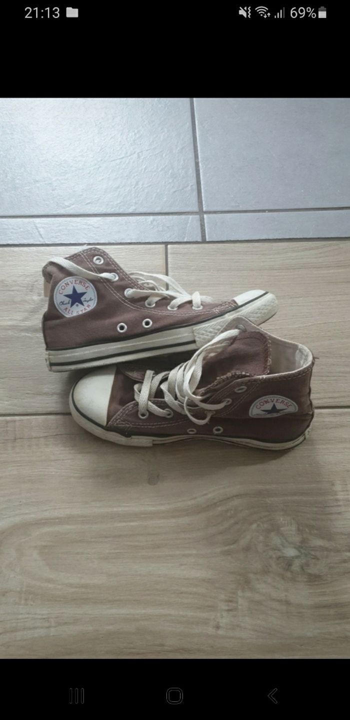 Baskets toile converses all star 32