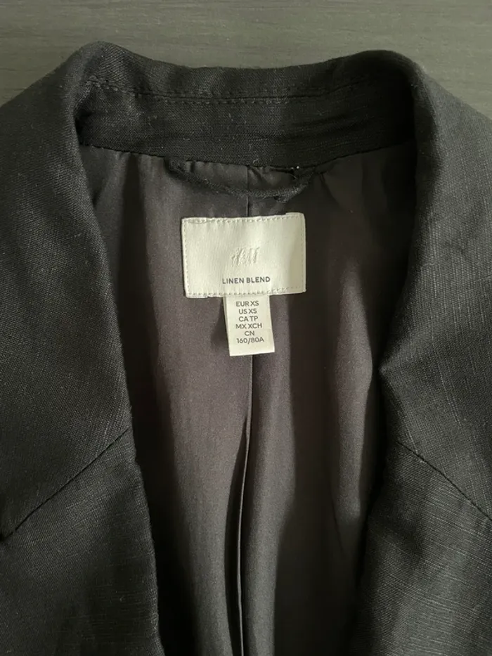 Blazer en lin mélangé - photo numéro 3