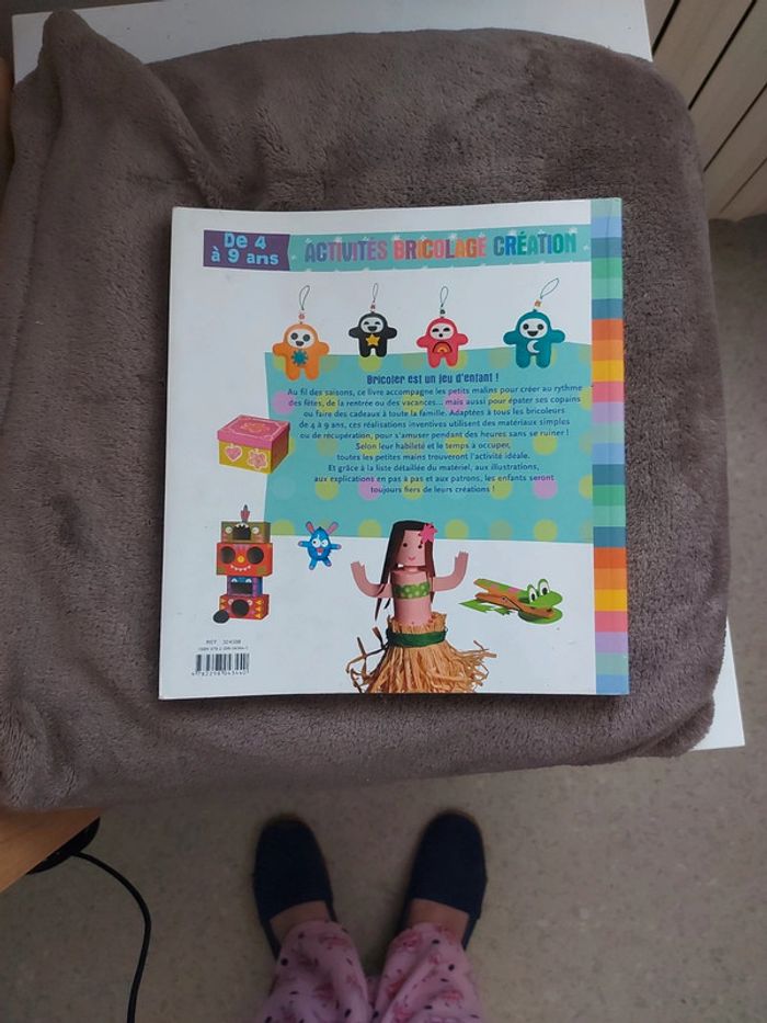 Gros livre activité bricolage création de 4 à 9 ans - photo numéro 2