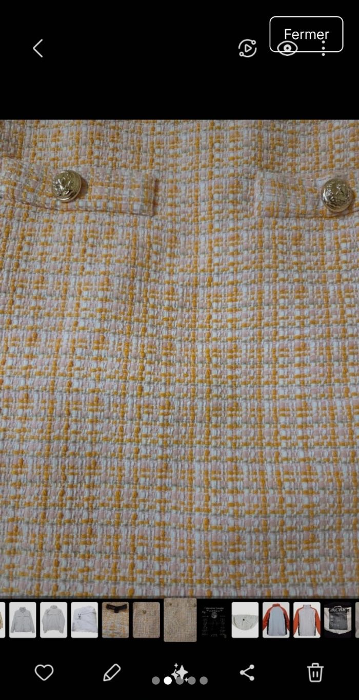 Jupe tweed maje - photo numéro 2