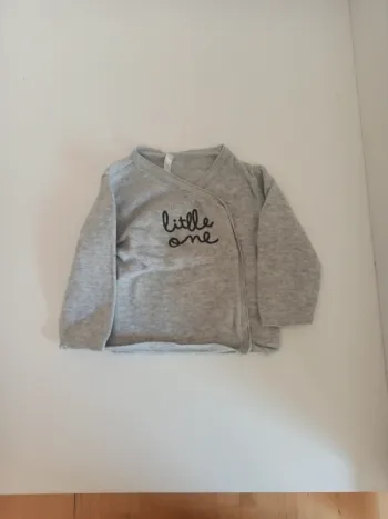 Veste grise 3/6 mois