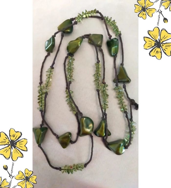 Collier Vert d’Aventure _ Collection Émeraude Urbaine - photo numéro 2