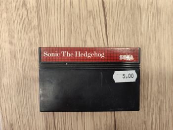 Sonic the  hedgehog  Sega Master system