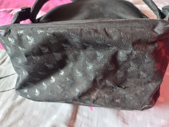 Sac à dos noir avec ailes brillante - photo numéro 5