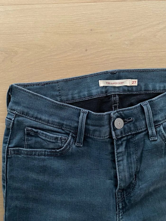 Jean 710 Super Skinny Levi’s taille normale - photo numéro 6