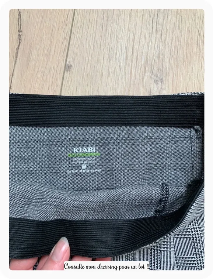 Jupe à carreaux grossesse maternité - photo numéro 2