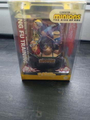 Coffret collector figurine minions Kung fu training neuf