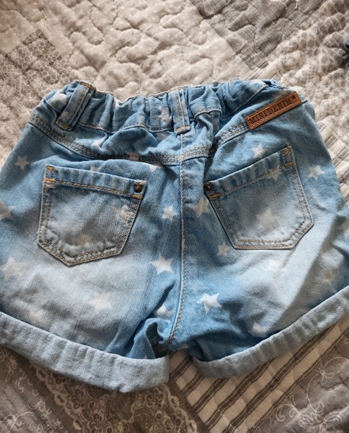Short en jean étoile kiabi 18 mois - photo numéro 4