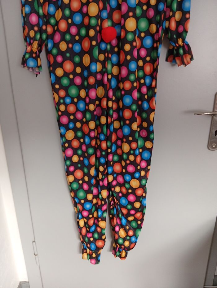 Combinaison de clown multicolore M/L - photo numéro 4
