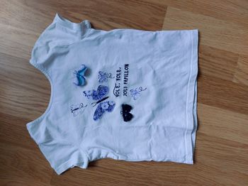 Tshirt papillon Sergent Major - 4ans - 104 cms en très bon état