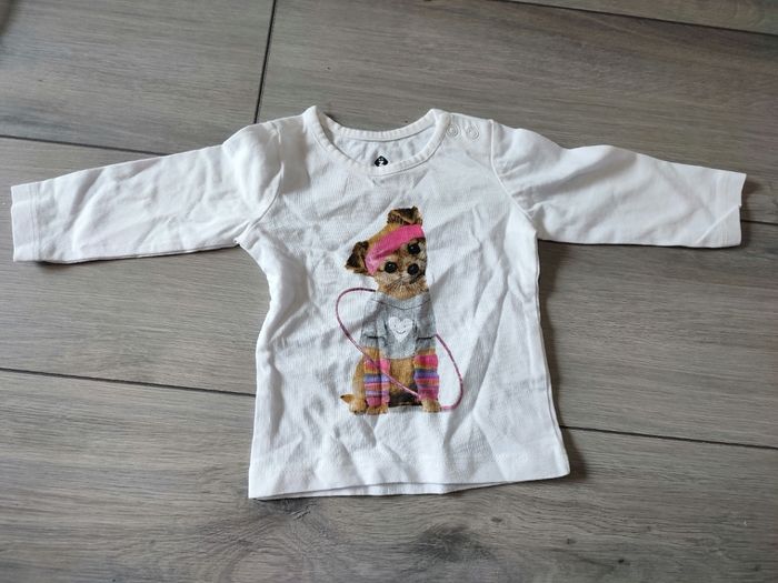 T-shirt manches longues grain de blé 3 mois