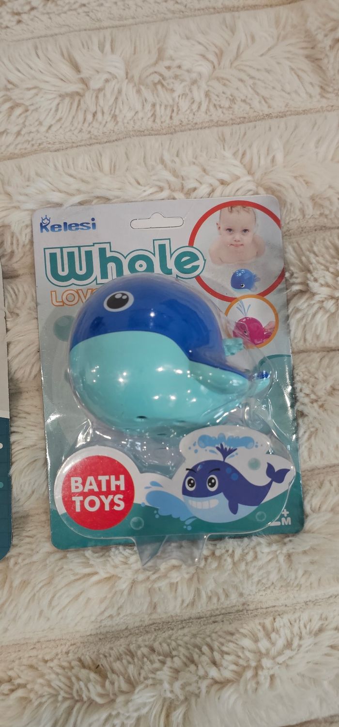 Lot de jouets de bain bébé – Neufs sous emballage - photo numéro 2