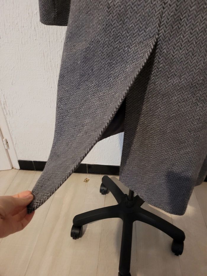 Manteau long laine vintage - photo numéro 3