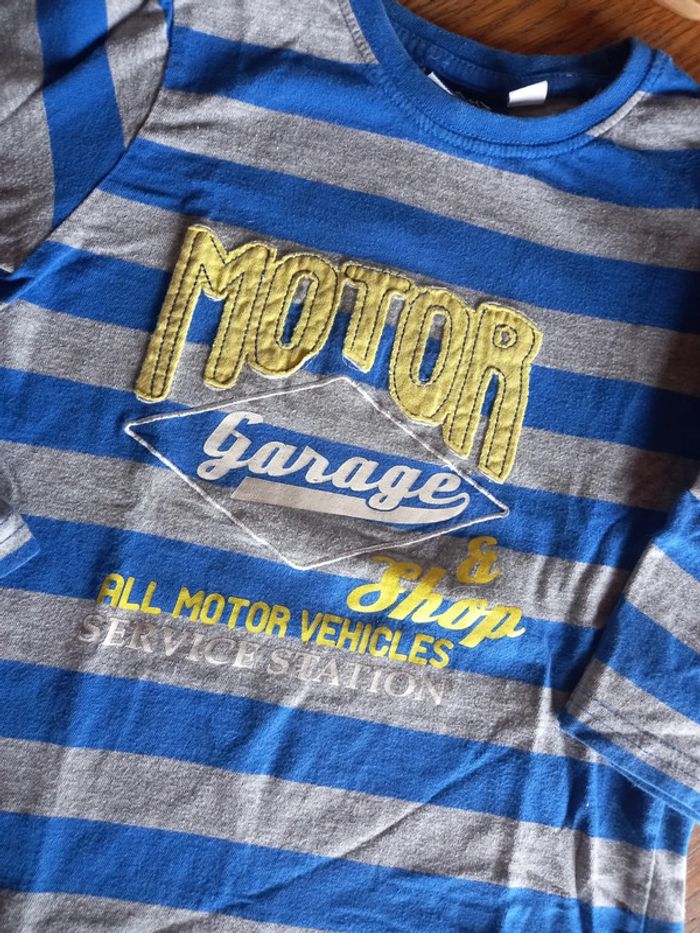 T-shirt manches longues 104/110 - photo numéro 2