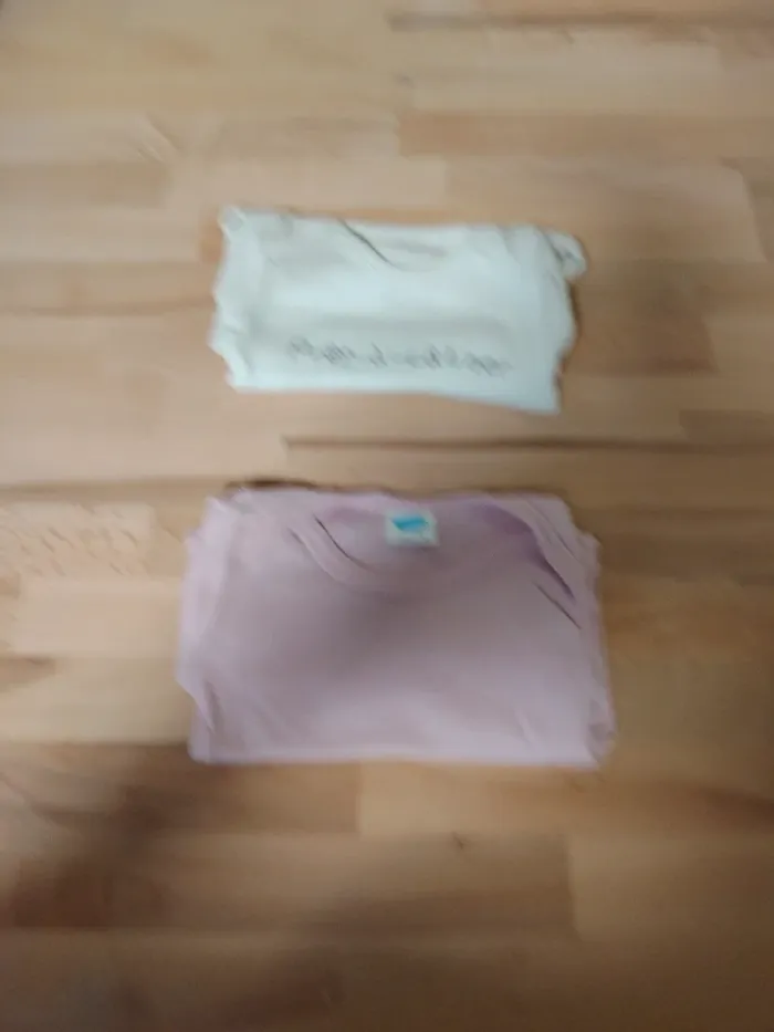 Lot de 2 body manche courte
