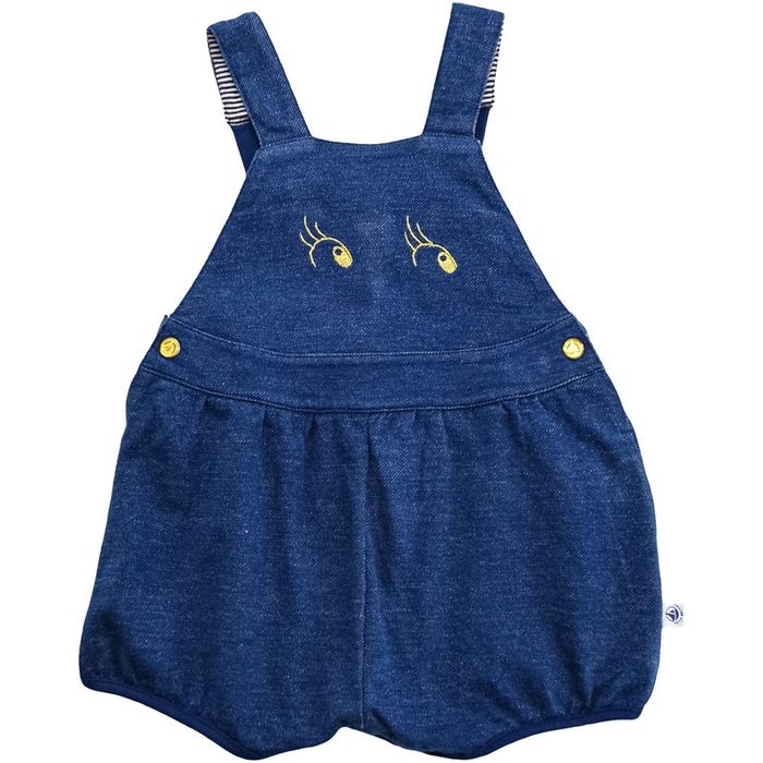 Salopette-short 6 mois Petit Bateau
