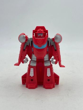 Figurine Transformers 2 en 1 Rescue Bots Academy Heatwave le robot pompier Hasbro 15 cm