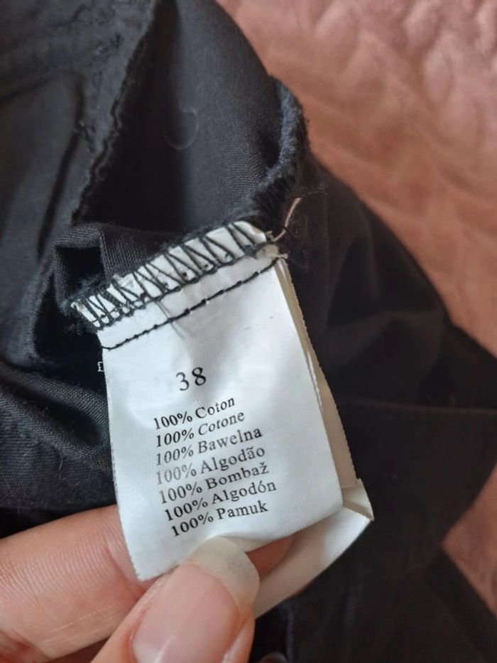 Short homme neuf jamais porté tissaia noir 38 - photo numéro 4