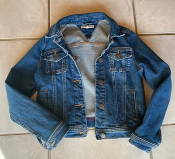 Veste jean fille 10 ans