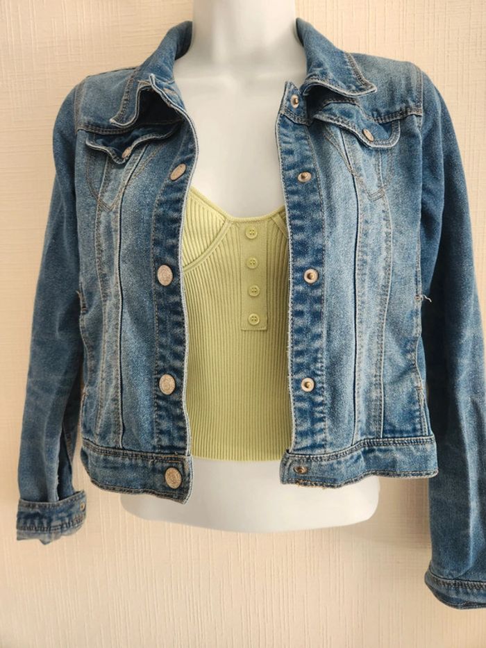 Veste en jean bleu Name It 12 ans