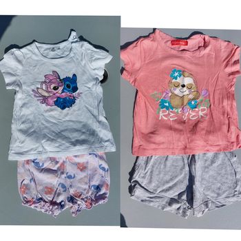 Lot 2 pyjashorts 2 ans