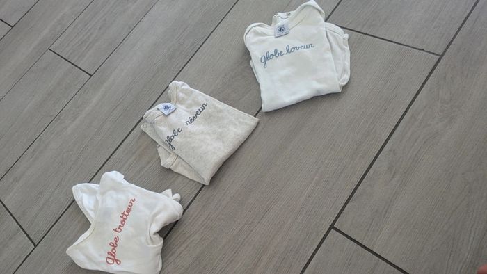 Lot body petit bateau 6 mois