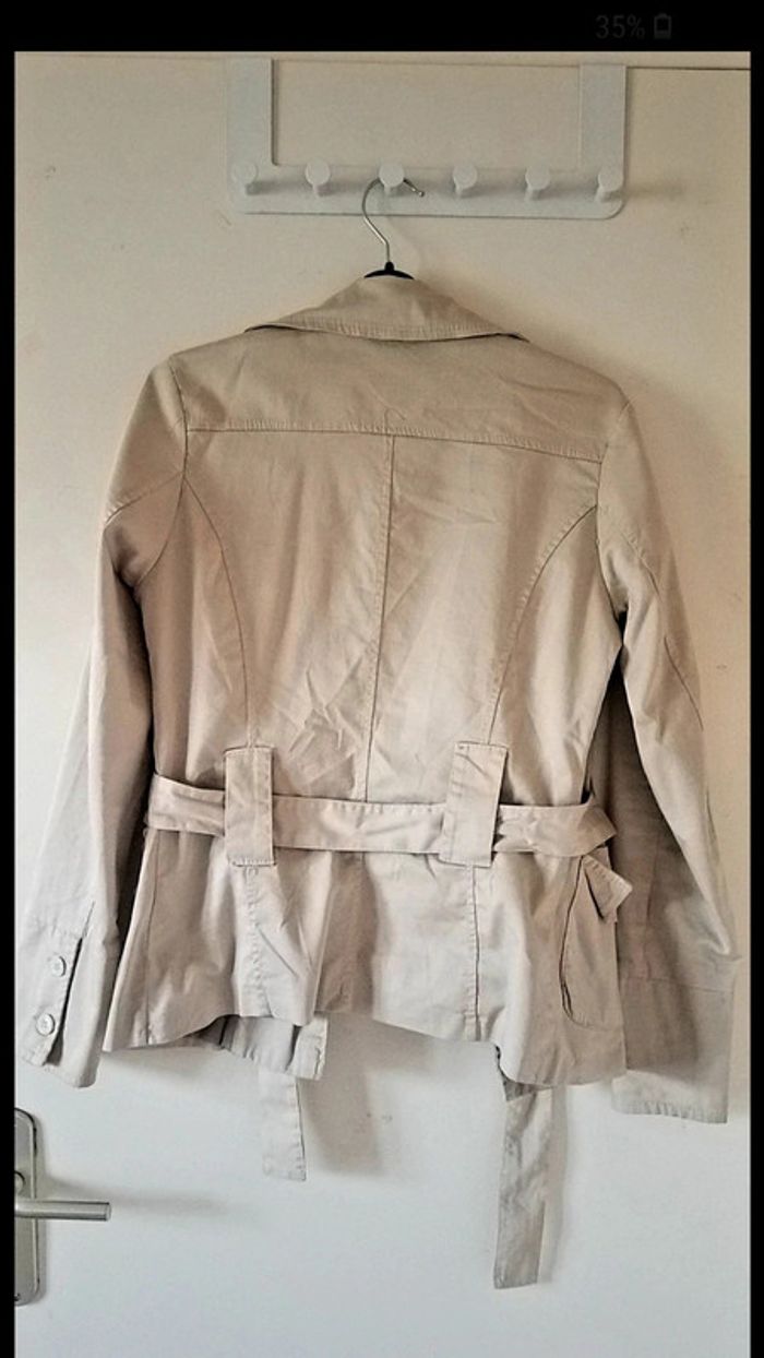 Veste trench femme mi saison - photo numéro 2