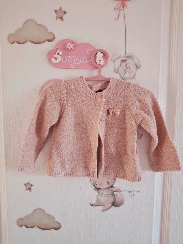 🌸 gilet bébé fille 3 mois