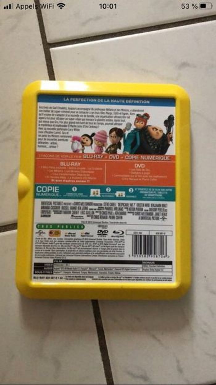 Blu-ray + DVD « moi moche et méchant 2 » - photo numéro 3