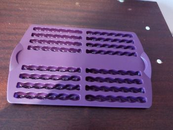 Moules à torsades tupperware