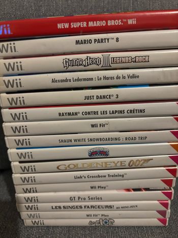 Lot 16 jeu Nintendo Wii