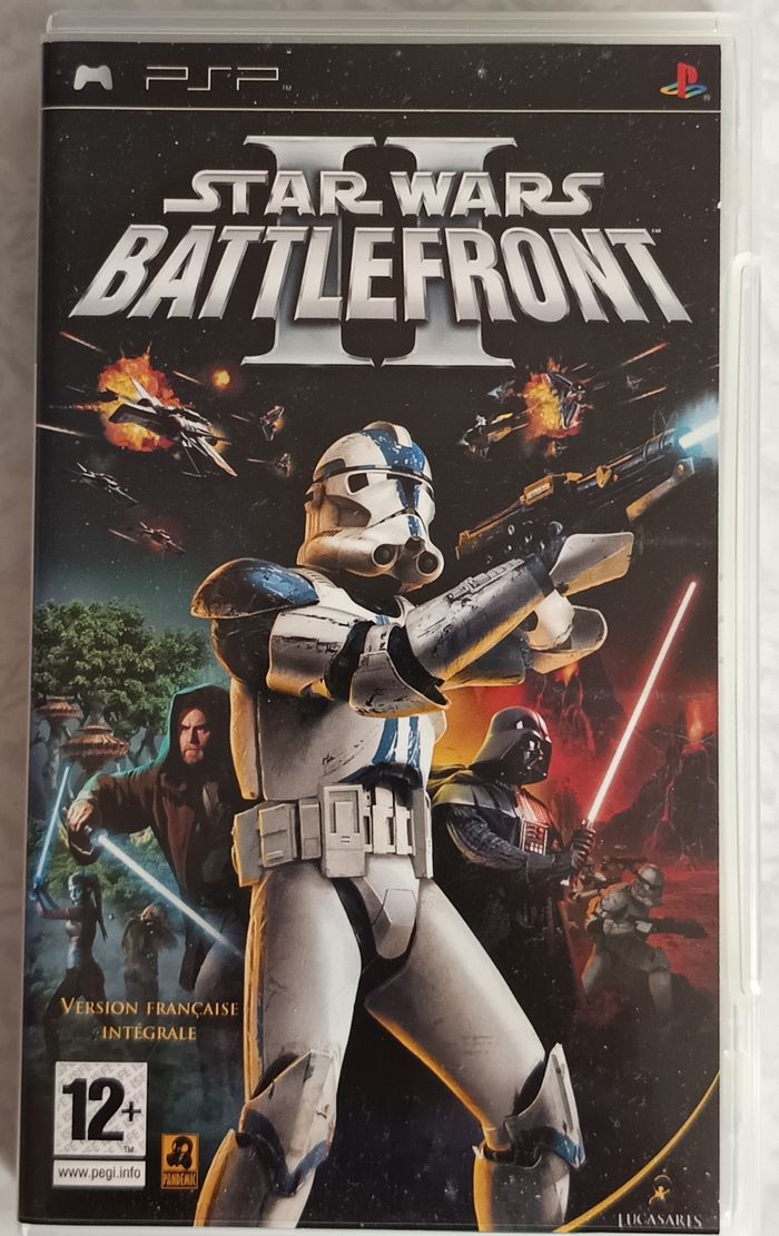Star Wars Battlefront 2 PSP Playstation Portable avec notice