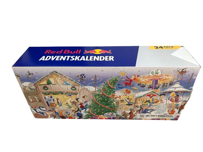 Calendrier de l'avent red bull 2025 : 24 boissons énergisantes