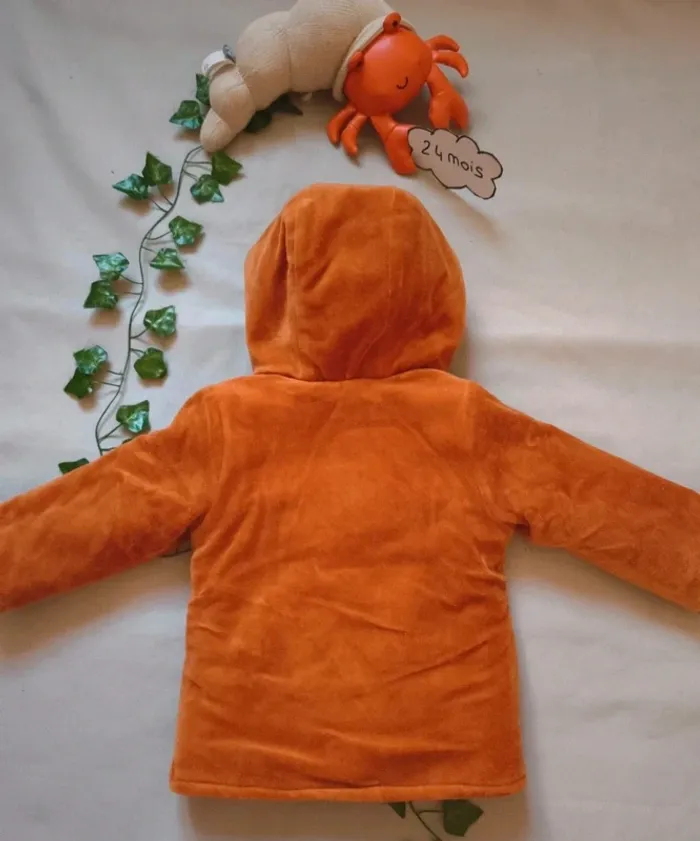 Manteau chaud renard mixte 🍃 du Pareil au même - photo numéro 2