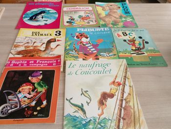 Lot de 8 livres enfants divers