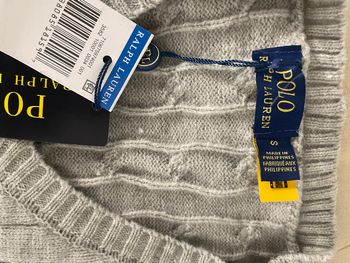 Pull Ralph Lauren gris 