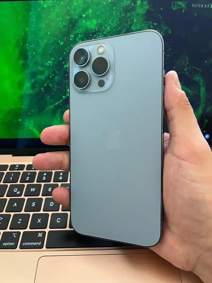 iPhone 13 Pro Max · 128 Go · Bleu - photo numéro 6