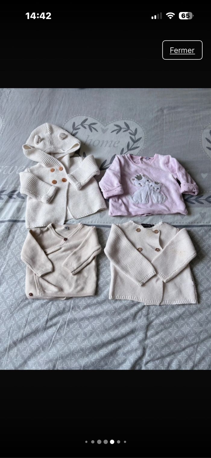 Lot de vêtements fille 3 mois - photo numéro 6