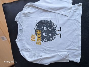 T-shirt ML crème